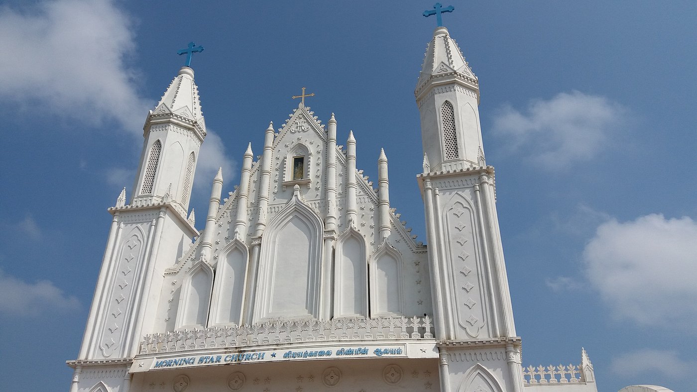 Morning Star Church at the Velankanni shrine complex